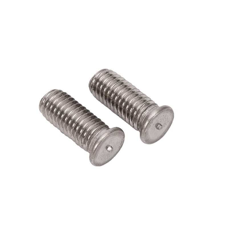 Industry ZINC Finish M3 M4 M5 M8 M12 Aluminum 6061 7075 Anodized Weld Bolt ISO 13918 for Agricultural Machinery