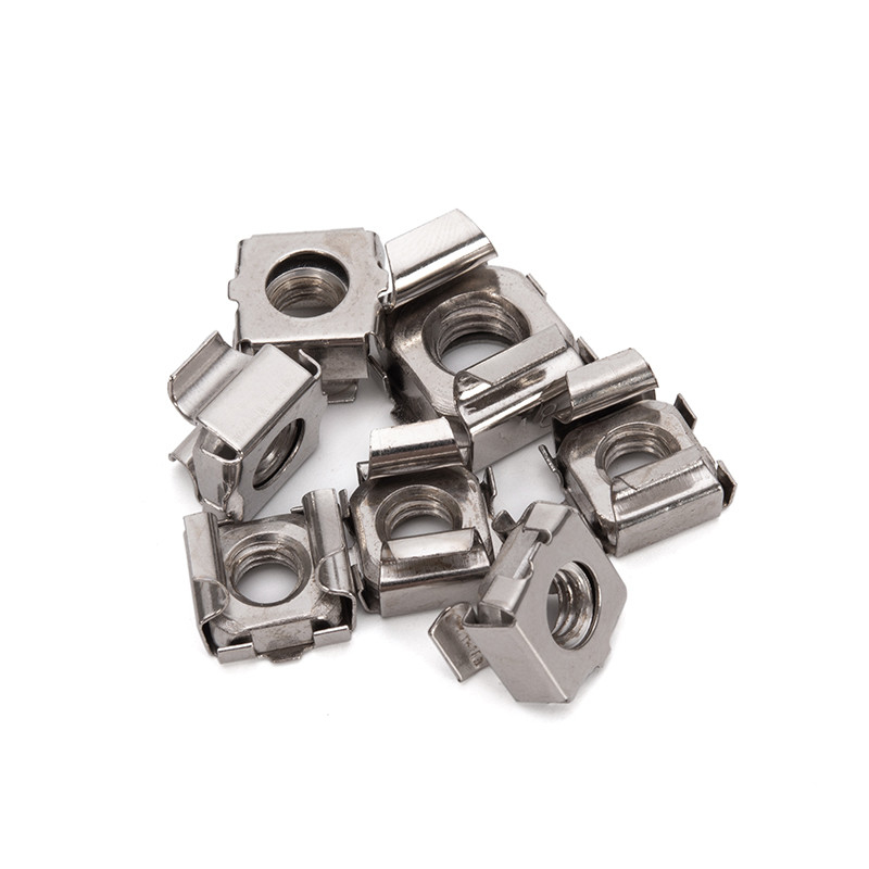 GB Standard Metric Measurement System Stainless Steel SS304 A2 SS316 A4 Square Weld Lock Cage Nut for Healthcare Solutions Provider
