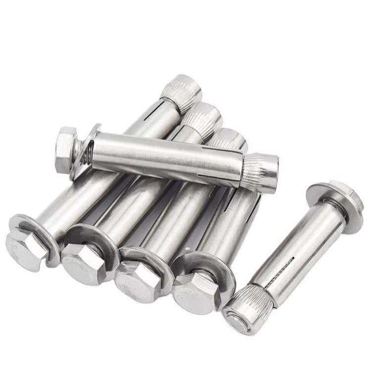 Sample Brown Finish Stainless Steel B8MSH B8M B8 B7 18-8 INOX 1/4in Hex Head Sleeve Anchor for Heavy-Duty Applications