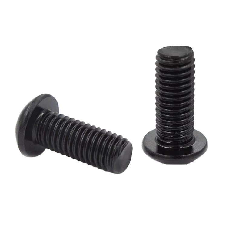 Structural Applications Black Finish Alloy Steel Button Head Hex Drive Screws 12.9 with Pan Head Design