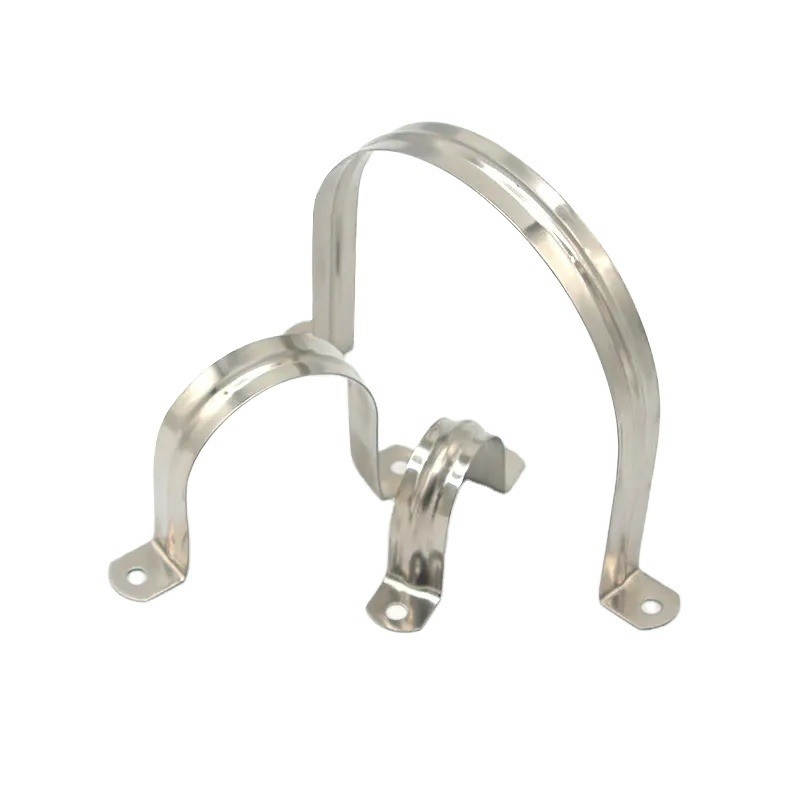 Stainless Steel U Type Hose Clamp Saddle Clips Pipe Clamp Routing Clamps for Pipe Routing Efficiency and Durability
