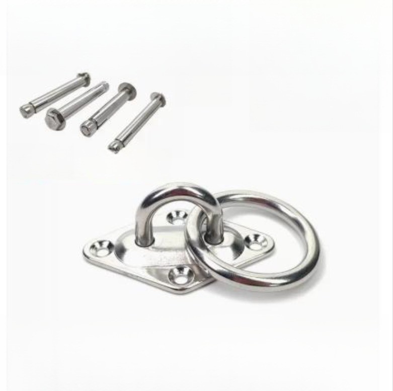 Metric Measurement System Steel 304 Stainless Steel U-Shaped Bearing Hook Lifting Ring Hook for Heavy-Duty Lifting M14