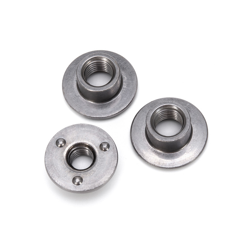 Metric DIN547 M3-M10 Stainless Steel 304 316 Round Nuts with One Face Drilled Holes and Passivated Finish