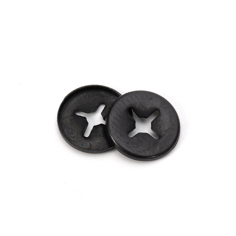 Plain Finish JIS Standard Manganese Steel Starlock Washers for Heavy-Duty and Precise Fastening