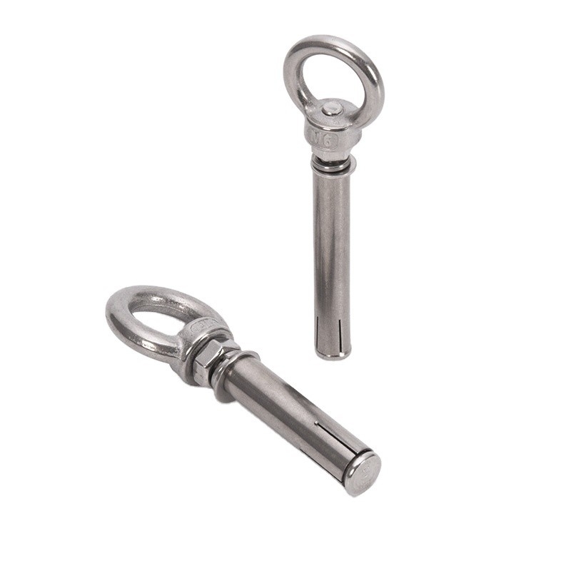 Upgrade Your Steel Applications with Durable Stainless Steel J / O / L Type Hook Expansion Anchor Bolt and TiCN Finish