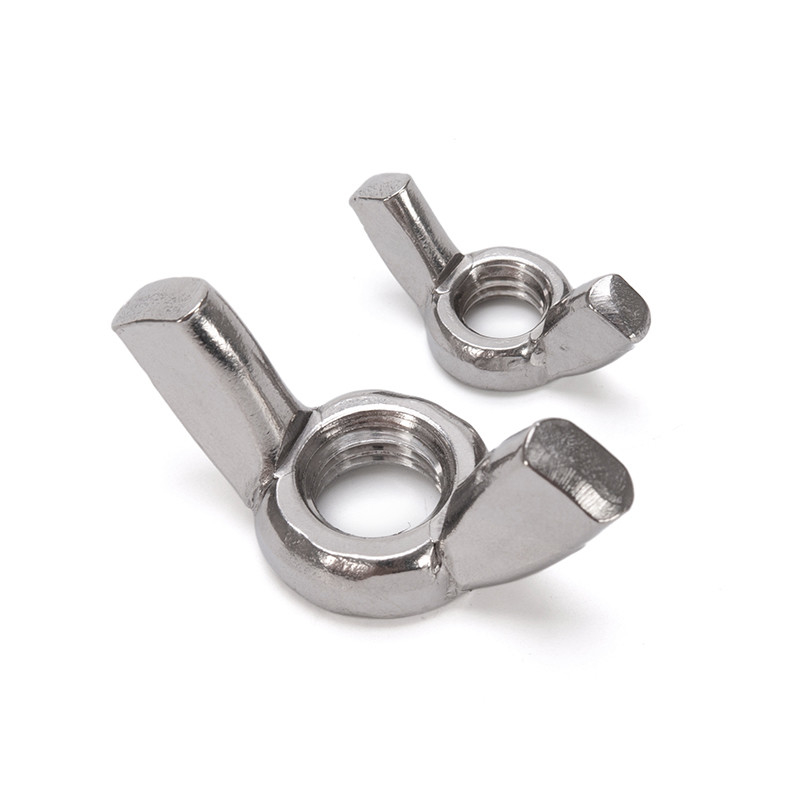 Metric Measurement System Wing Nuts DIN315 M3 M4 M5 M6 M8 Stainless Steel Directly Sold for Competitive Retail Industry
