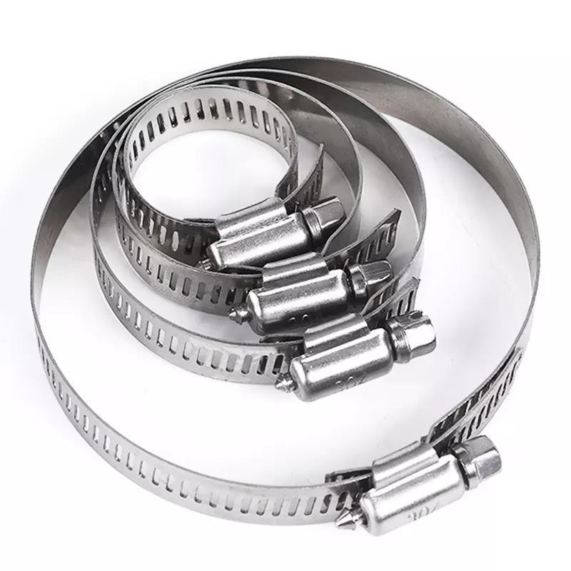 Metric Measurement System JIS Standard High Torque Stainless Steel Hose Clamp for Heavy Duty Applications