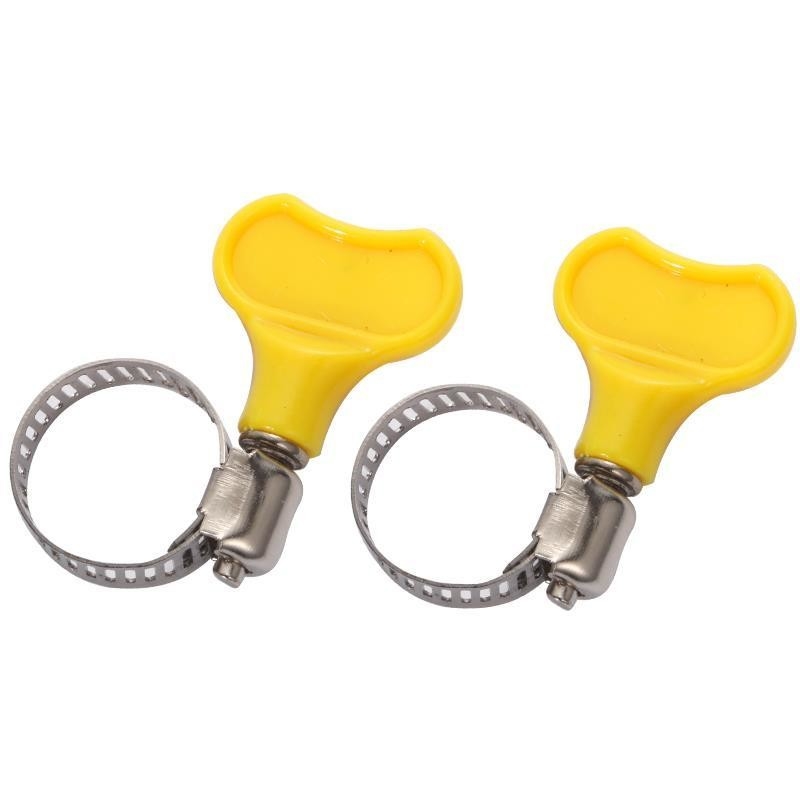 Customized GB Standard Stainless Steel American Type Hose Clamp With Plastic Butterfly Handle for Mining and Heavy-Duty