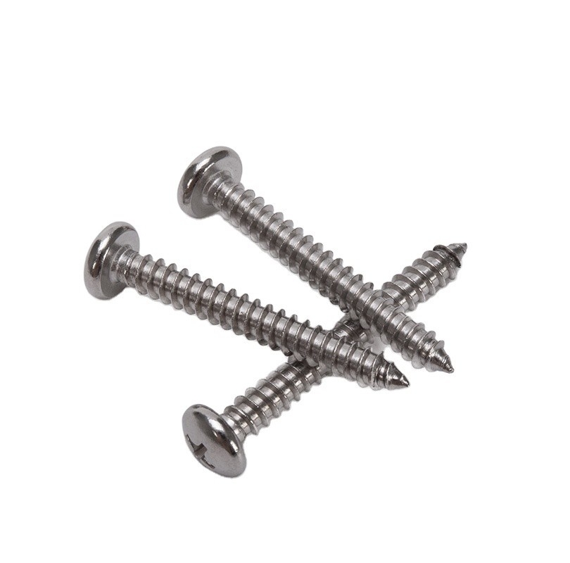 Metric Measurement System Stainless Steel 304 White 4x20mm Chipboard Screws Zinc Plated for Furniture Fitting in GB Standard