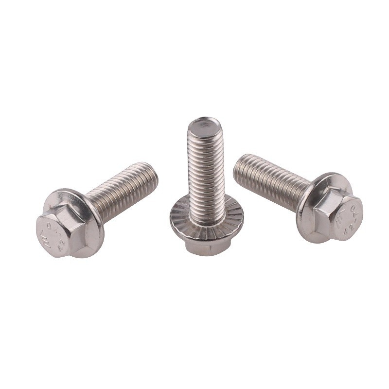Top-Notch ZINC Coated Steel DIN6921 Flange Hex Head Bolt M10 M12 M6 for Heavy Duty Applications