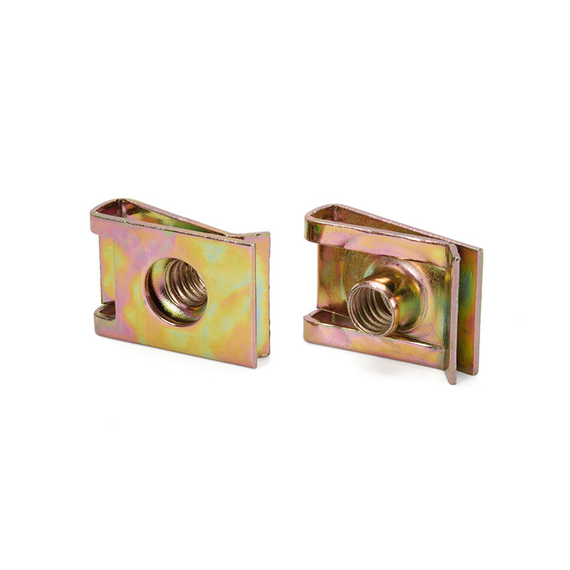 Oil Gas Galvanized Card Reed Car Nut Leaf Spring Bolt With M3/M5 Optical Clip Nuts and Hexagon Head for Metric Measurement System