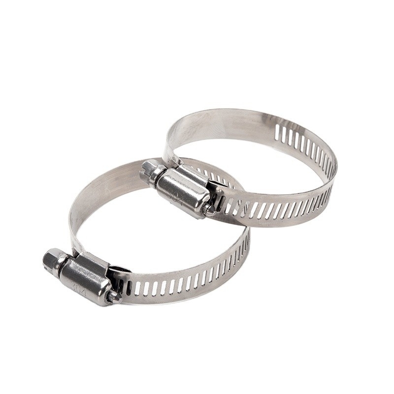 ODM Customized Support 304 Steel 6 Inch Throat Hoop for Fixing Cable Hose Clamp Nonstandard German Type Strong 16-300mm