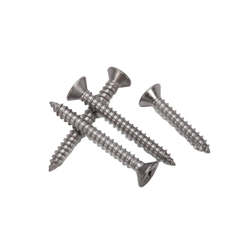 Zinc Plated Phillips Cross Truss Head Self Tapping Screw DIN Standard for Wood Furniture Steel Fasteners INCH Measurement
