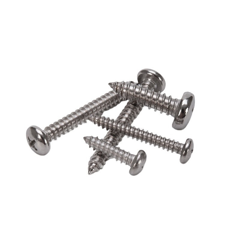Metric Measurement System ZINC PLATED Stainless Steel 304 Self-Tapping Screws with Corrosion Resistance and Durable Design