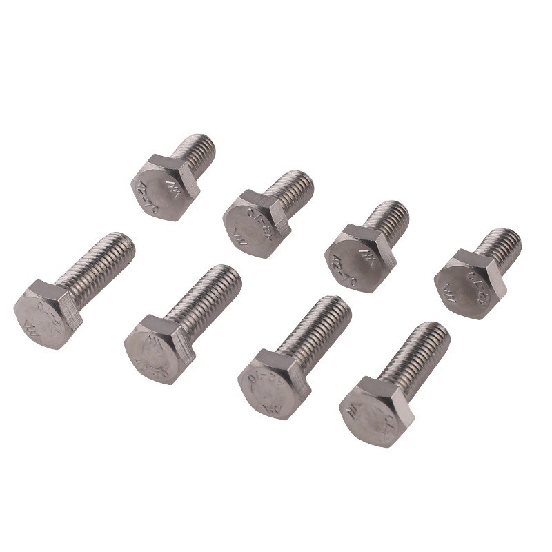 Automotive Fastening Solution GB Standard M8 M10 Stainless Steel Full Thread Bolt with Plain Finish Zinc Plated