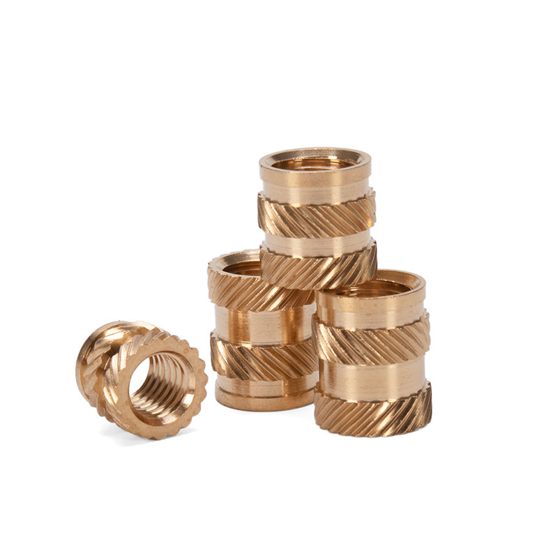 Direct High Head Knurled Brass Rivet Nut M3 M4 M5 M6 for Healthcare DIN Standard Metric Measurement System Imperial Inch
