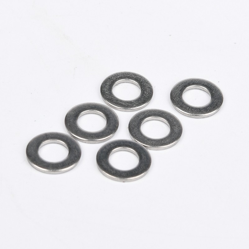 Long-Lasting Plain Finish M8 Stainless Steel Flat Washer DIN125 for Industrial Applications