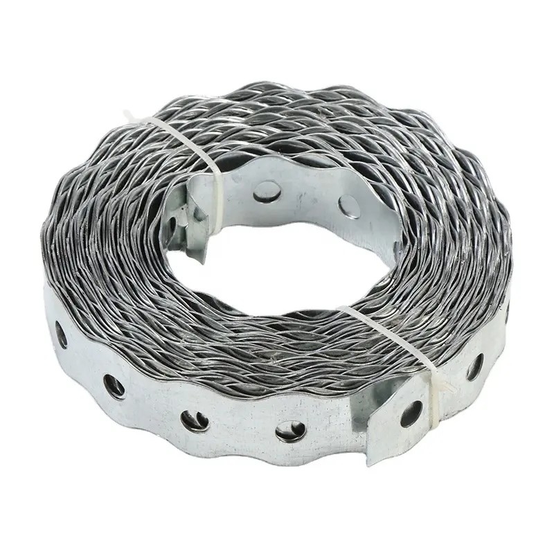 Heat-Resistant Mounting with White Steel Strip Tape and Durable Plastic Powder Surface 12mm 17mm Width Fixing Banding Tape