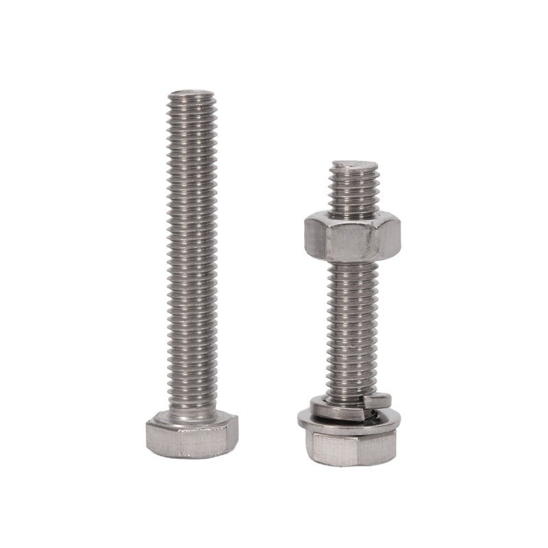 Customized Stainless Steel Hex Head Bolt with Black Oxide Finish and M1.6 M2 M2.5 M3 M4 M5 M6 M8 M10 M12 M14 M16 M20