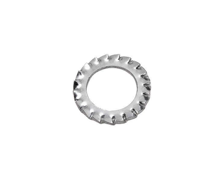 M6 M8 M10 M12M14 M16M18M20M22M24M27m30 Carbon Steel DIN6798 External Tooth Star Lock Washers for Industrial Applications