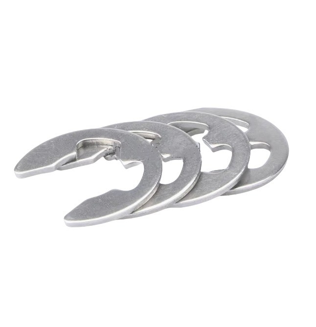 Food Beverage Industry 304 Stainless Steel Retaining Washer DIN6779 E Clip Retaining Ring with DIN Standard and Material