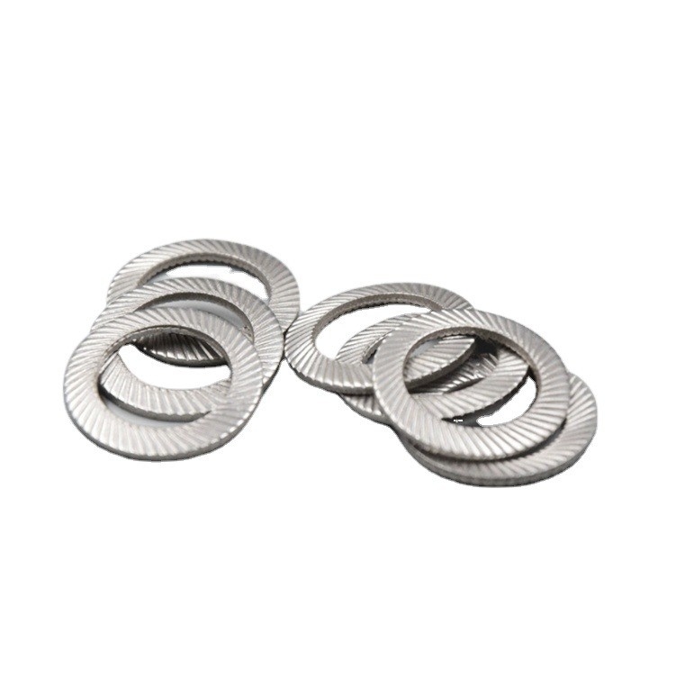 Countersunk Double Sided Tooth Washer M2.5-M30 DIN9250 ANSI/ASME Standard for Heavy Industry Applications Knurled Pattern