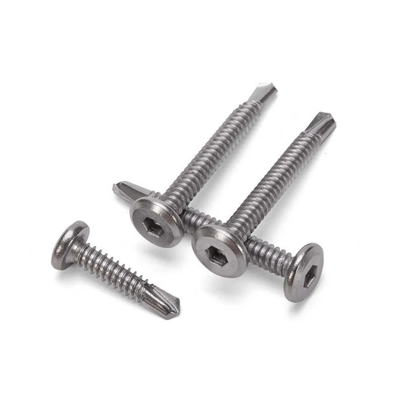 ISO Standard Galvanized Iron Countersunk Head Grade 8 Self Drilling Screw with ZINC PLATED Finish in INCH Measurement System