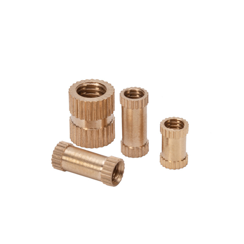 Slotted Type 302 Screw Thread Insert m8 Brass Nut for Bolts length 8mm 10mm 12mm 14mm 16mm20mm25mm 30mm35mm40mm50mm