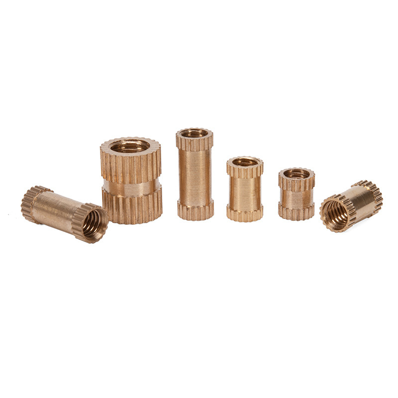 Metric JIS Standard Automotive Industry Heating Molding Copper Threading Insert with 8mm 10mm 12mm 14mm 16mm20mm25mm 30mm35mm40mm50mm Bolts