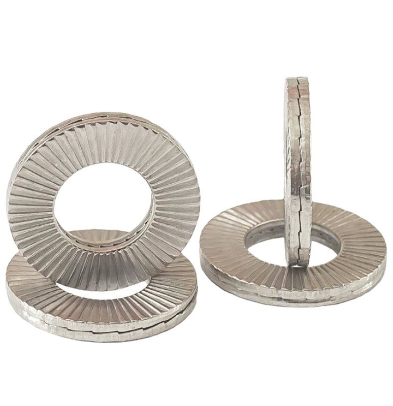 Self Locking Wedge Lock Washer for General Industry DIN25201 M3 M4 M5 M6 M8 M10 M12 Dacromet Plated Countersunk Style