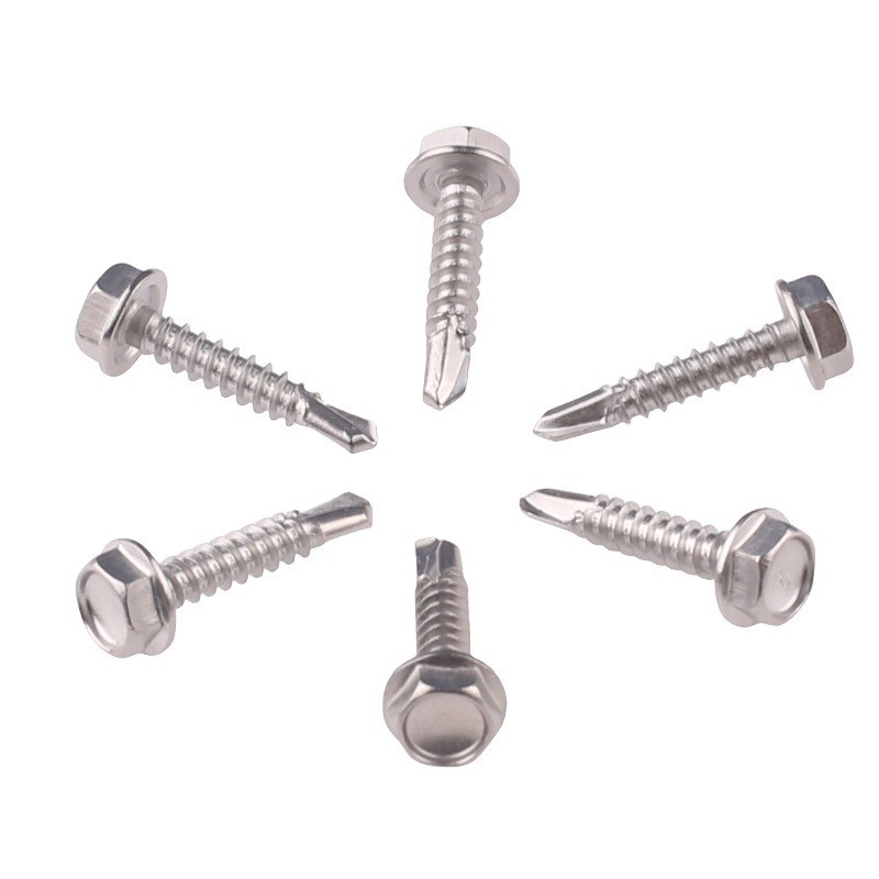 ST6.3 Bi-Metal Self Drilling Screws with Metric Measurement System within Stainless Steel and Steel