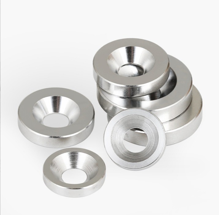 Plain Finish Stainless Steel 304 Solid Countersunk Cup Washers for M3-M30 Bonded Style Applications in ANSI/ASME Standard