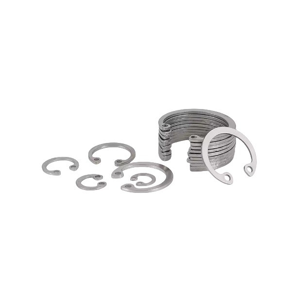 Stainless Steel Retaining Rings for M3M4M5M6M8M10M12M14M16M240M18M20M22M24M27 Sizes External and Internal Circlip Rings