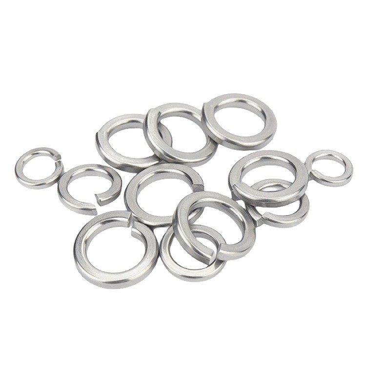 18-8 STAINLESS STEEL M6 M8 M10 Galvanized Steel B7 B7M Black Oxide Brass Split Lock Spring Washer DIN127