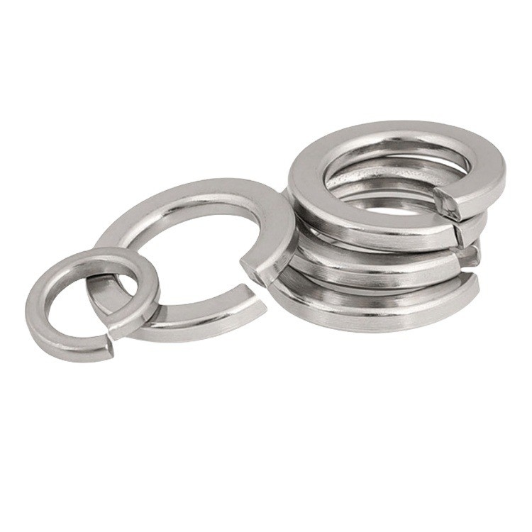 ANSI/ASME Standard Black Finish Stainless Steel Spring Washer with Square Ends DIN127 M3-M30