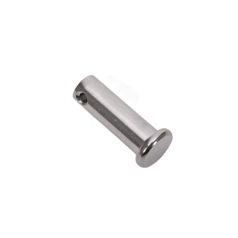 304 316 Stainless Steel Flat Cylindrical Round Head Dowel Clevis Cam Lock Shear Pin Shaft with Hole Positioning B-Type Pins