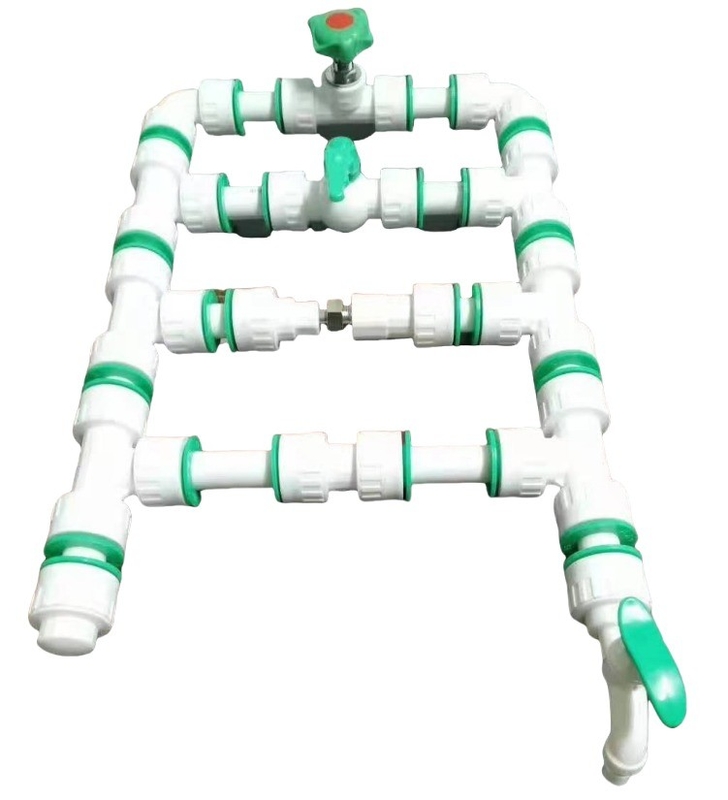 Customizable Size PPR Water Pipe Quick Connector with Round Head Equal Size Casting Technics OEM ODM Supported