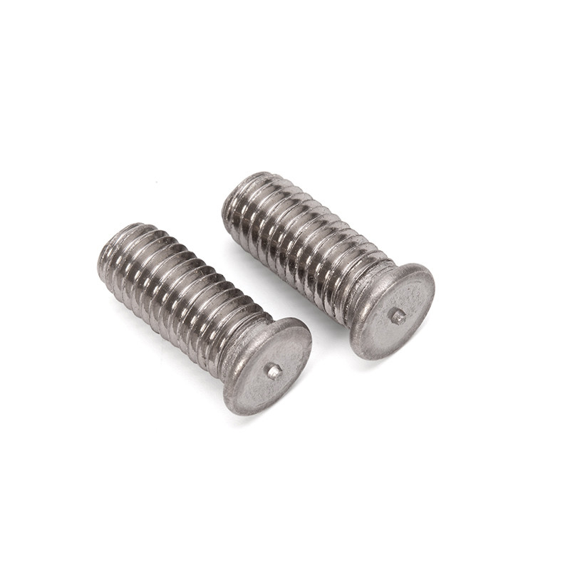 ANSI/ASME Standard Aluminium M3 Spot Welding Stud Screw with Brass Material 304 Stainless Steel and Bright Finish