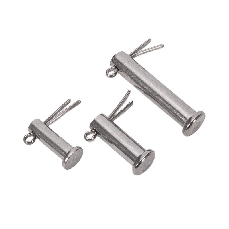 Top-Notch Performance Clevis Pins 304 Stainless Steel Cylindrical Pin with Hole Locating Pin and Longer Life TiCN Finish