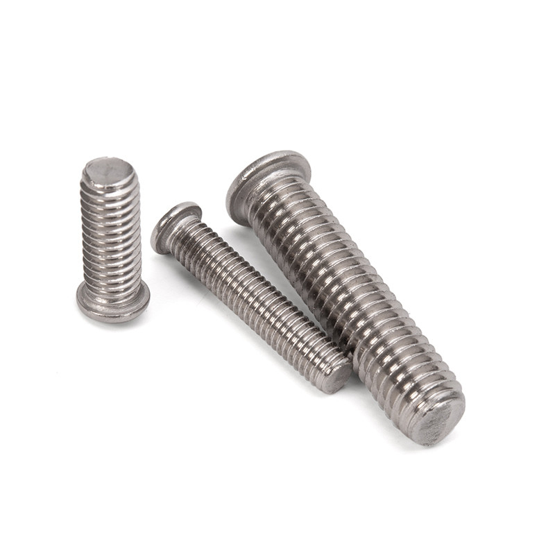 ISO Standard Bright Finish Stainless Steel Spot Welding Stud Screw M3 M4 M5 M6 M8 for Welding Equipment Parts and Supplies