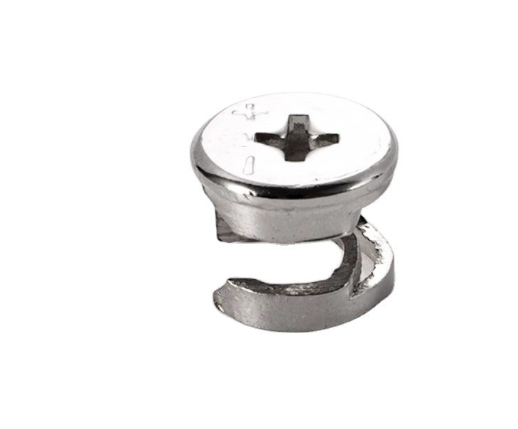 10 Zinc Alloy Furniture Connectors 3 In 1 Mini Fix Cabinet Plug Cam Lock for Furniture and Cabinet Directly Supply