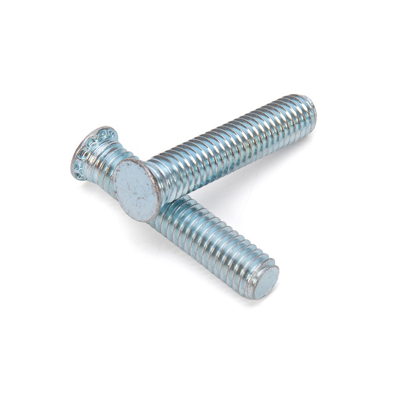ISO Standard Self Clinching Stud Screw Rivet Fhs M2.5 M3 M4 M5 M6 M8 M10 Bright Finish Uncoated for Industrial Machinery