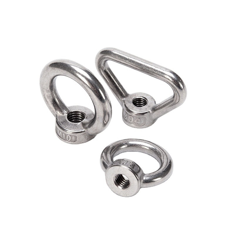 Triangle Shape Lifting Eye Ring Nut M3 M4 M5 M6 M8 M10 M12 M14 M16 M20 DIN582 304 Stainless Steel for Your Requirements