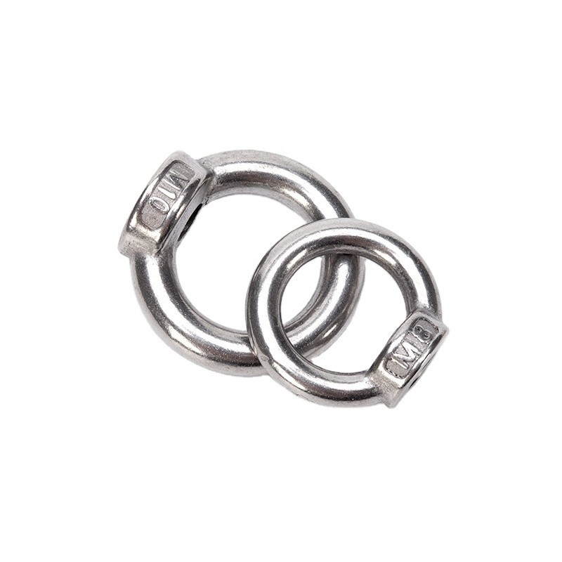 Imperial Measurement System DIN Standard Lifting Eye Nut M6 M8 M10 M12 Stainless Steel SS314 for Construction Lifting