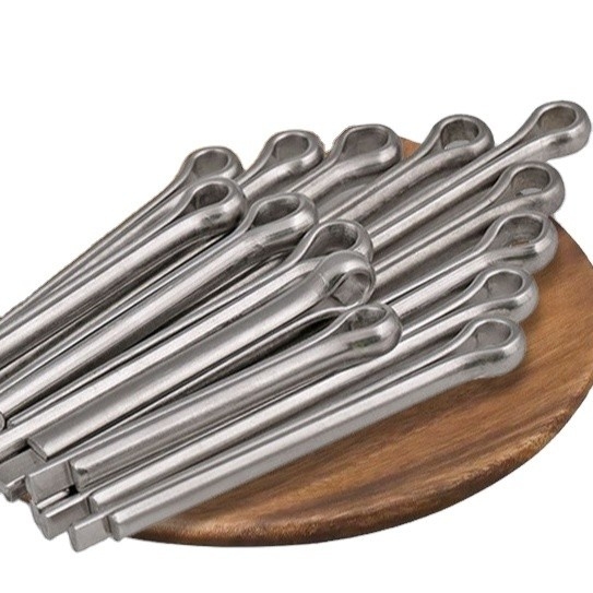 Stainless Steel Split Pins A2 A4 304 316 Galvanized Cotter Spring Pins DIN94 Compliant for Heavy-Duty Applications