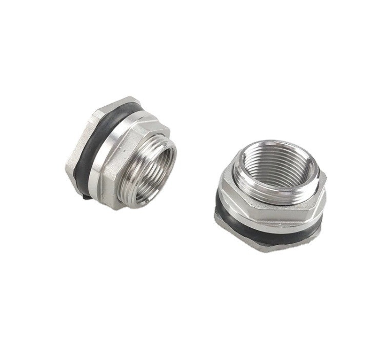 Equal Nipple Connection Copper Water Tank Connector 1/2&quot; 3/4&quot; 1&quot; Male Brass Pipe Single Loose Key Swivel Fittings Nut Jointer