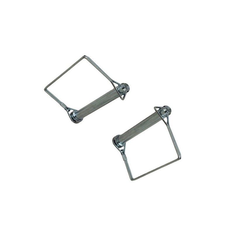 M6 Stainless Steel Linch Pins featuring Quick-Release Design Steam Oxide Nitride Finish and Double Wire Tab Snap Lock