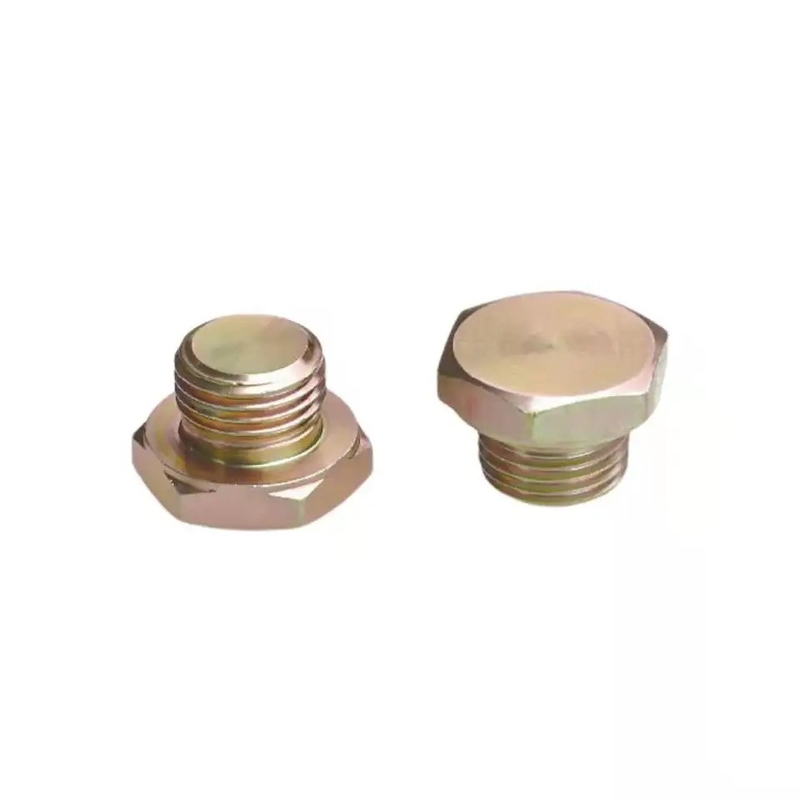 10mm ZINC Brass Hexagon Head Threaded Screw Plug for Effective Pipe Sealing Solutions