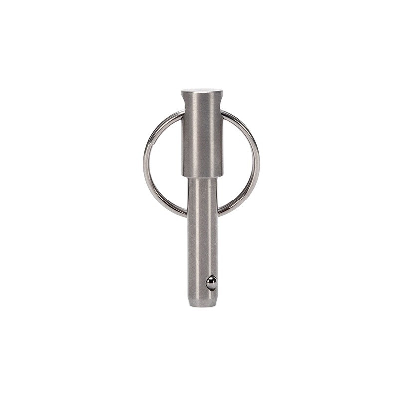 Custom CNC Machining Stainless Steel Quick Release Pins with Longer Life TiCN Finish and Advanced Steam Oxide Nitride Coating