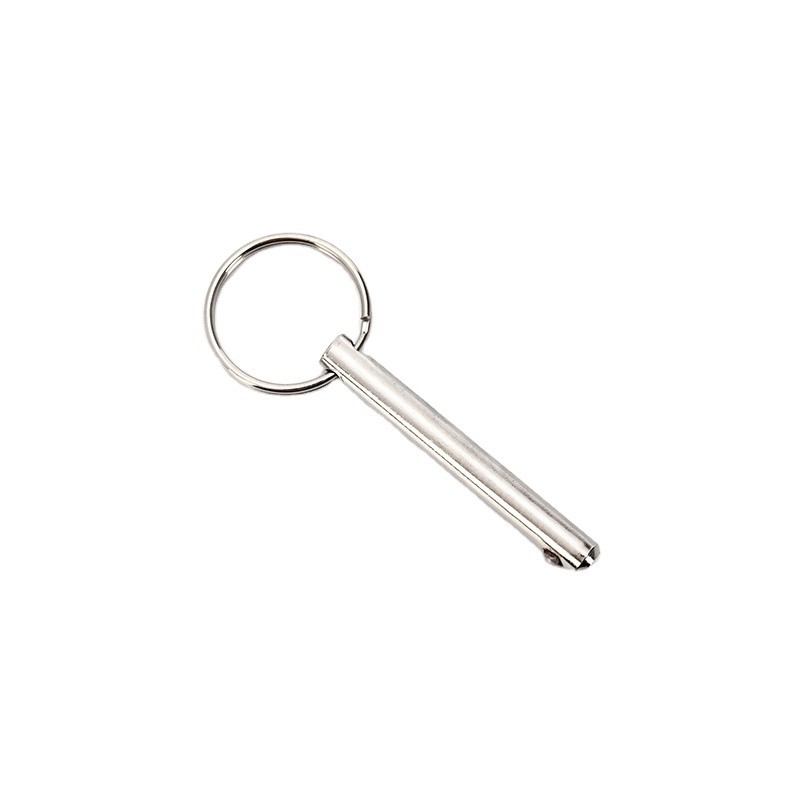 Stainless Steel Shaft Plunger Push Button Handle Spring Loaded Quick-Release Ball Lock Pin with Steam Oxide Nitride Finish